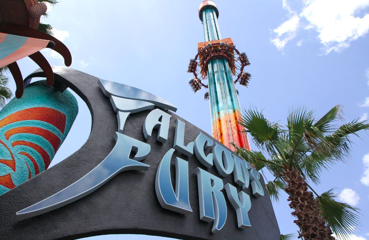 Falcon’s Fury is Back! Busch Gardens Tampa Reopens Popular Drop Tower ...