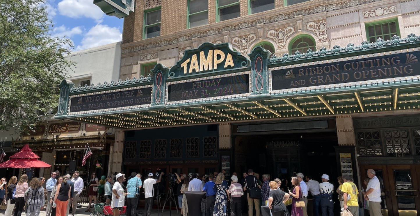 Tampa Theatre's New 43-Seat Microcinema Exclusive Photos!