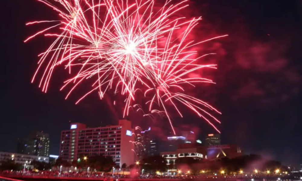 Tampa Welcomes Back Boom by the Bay with Waterfront Fireworks