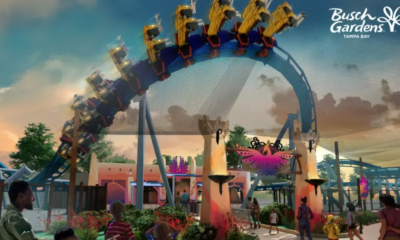 Get Ready Tampa Busch Gardens Debuts 10th Roller Coaster, Phoenix Rising