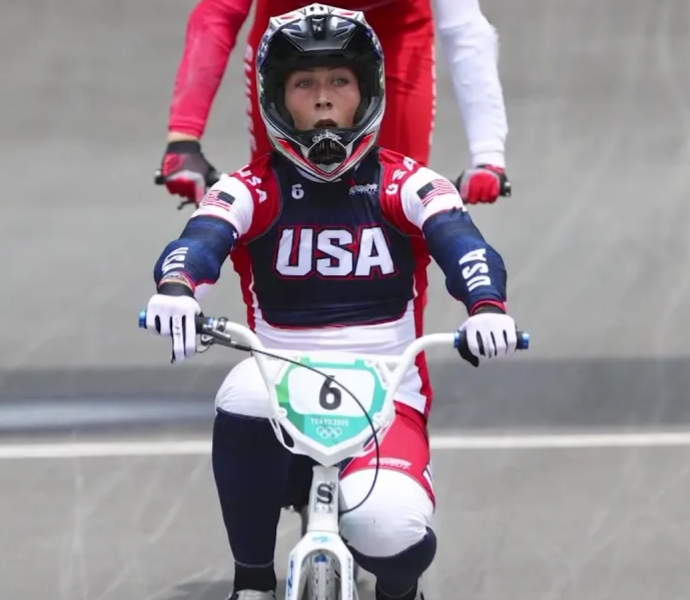 Tampa BMX Star Aims for First Olympic Medal in Paris